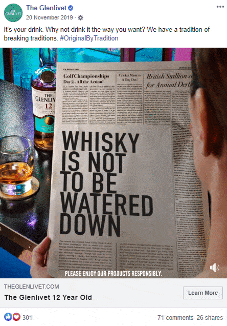 Video Ad by The Glenlivet